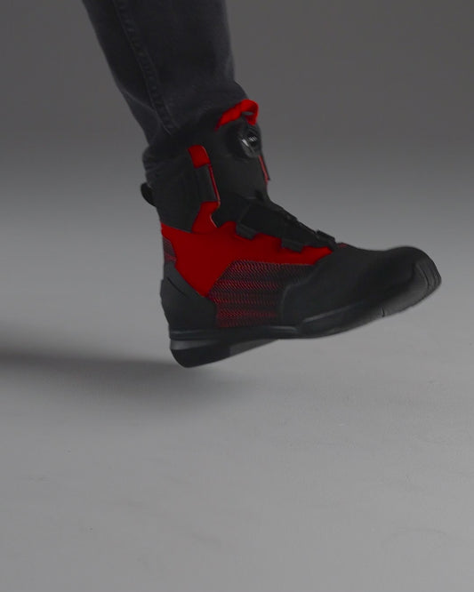 Core Motorradstiefel Rot