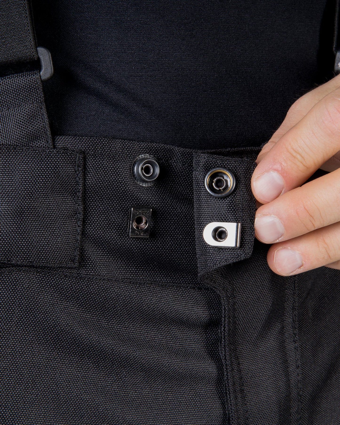 Thar II Motorradhose Schwarz