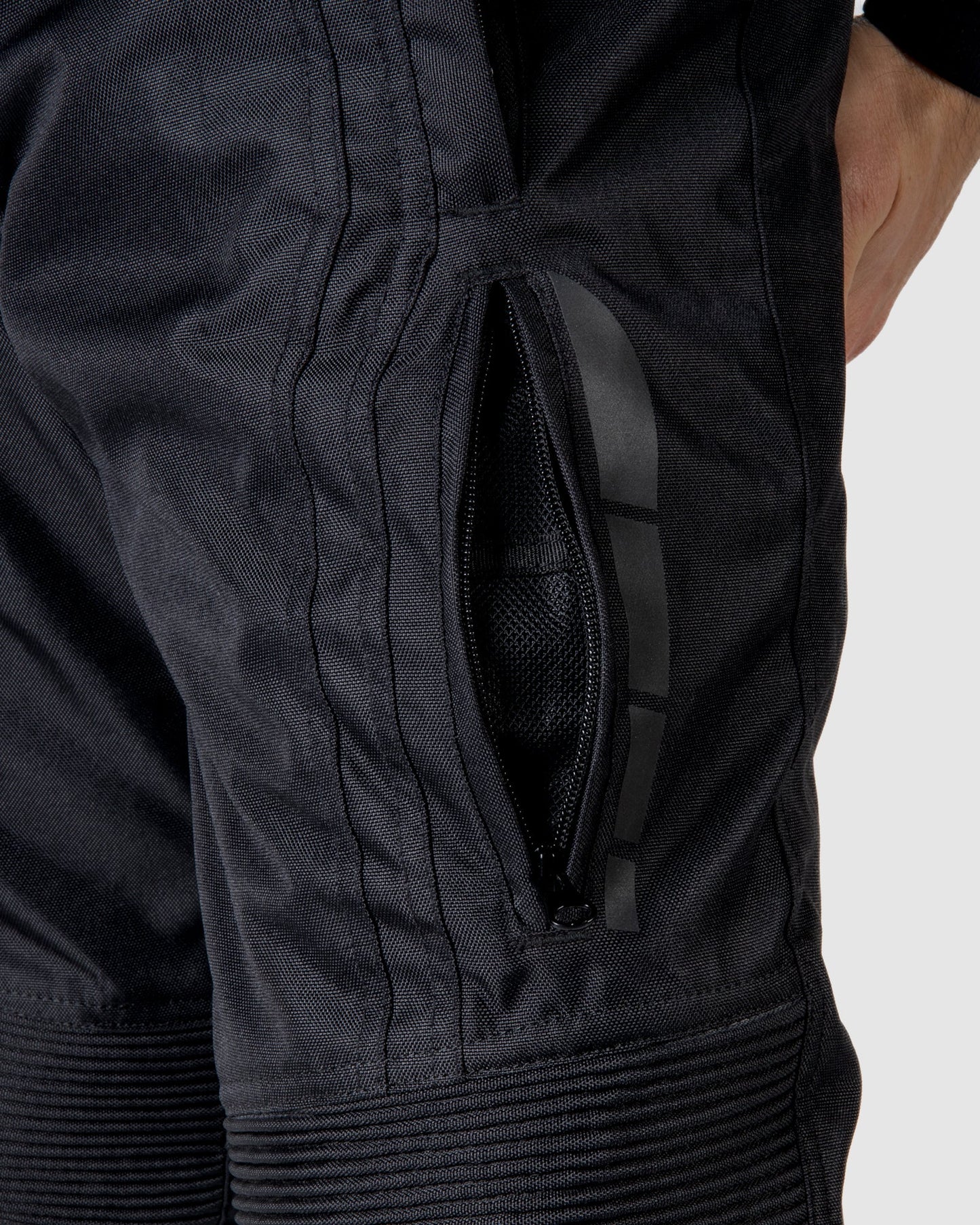 Thar II Motorradhose Schwarz